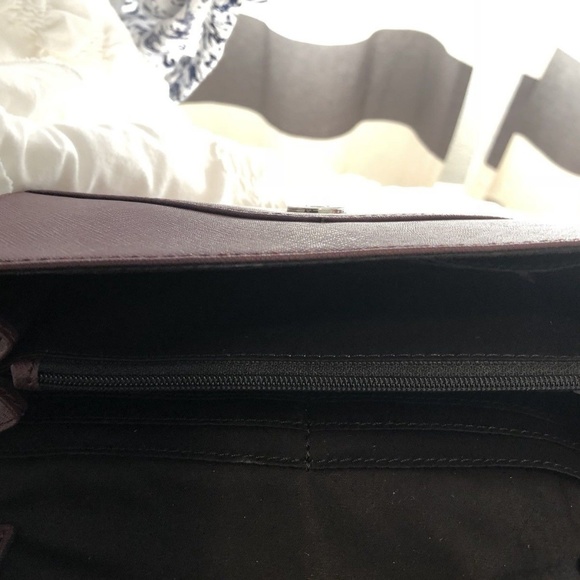 REBECCA-MINKOFF-Port-Studded-Envelope-Leather-Clu - Picture 3 of 3